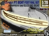 1-20 Elco 80 Foot Rail For PT Boat 3d printed 
