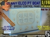 1-16 PT Boat Bridge Control Pannel Typ1 3d printed 