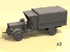1/160 WW1 Light Trucks 3 3d printed 