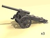 1/144 WW1 De Bange 155mm cannon 3d printed 