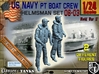 1/24 USN PT Boat Helmsman Set 06-03 3d printed 