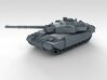 1/144 British Army FV4030/4 Challenger 1 MBT 3d printed 3d render showing product detail