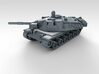 1/144 US MBT-70 Main Battle Tank 3d printed 3d render showing product detail