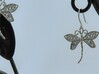 Dragonfly Earrings or pendant 3d printed 