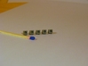 Betonblumenkübel quadratisch DDR 5er Set 1:120 3d printed 