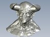 1/9 scale Devil 666 daemonic creature bust 3d printed 