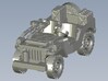 1/100 scale WWII Jeep Willys 4x4 SAS vehicle x 1 3d printed 