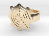 Spider Web Ring 3d printed 