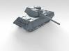1/144 German VK 100.01 (P) Ausf. B Heavy Tank 3d printed 3d render showing product detail