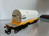 N scale 1/160 NASA SRB Flatcar Cover (1-piece) 3d printed Another photo of a customers model.