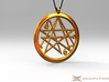 Sigil of the Gates Pendant 4.5cm 3d printed Pendant cord not included