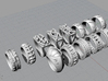 Railroad Ring - Size 9 1/2 (19.35 mm) 3d printed All rings in the Western Collection
