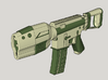 Gunder R4F SciFi CQB Rifle 3d printed Suggested Color Scheme