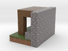 Minecraft Godes Fort Post 3d printed 