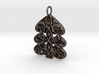 Christmas Tree Holdiday Lace Pendant Charm 3d printed 