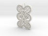 Lace Ornament Pendant Charm 3d printed 