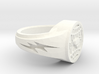 itf tkd ring size 11 3d printed 