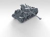 1/160 US M50 Super Sherman Tank 3d printed 3d render showing product detail
