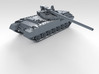 1/160 Russian Object 477 Molot AFV Prototype 3d printed 3d render showing product detail