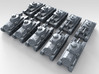 1/600 Czech LT vz. 35 Light Tank x10 3d printed 3d render showing product detail