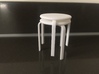 Stackable stool in 1:12 3d printed 