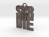 "SK8 or DIE" keychain 3d printed 