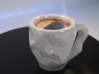 Crushed Espresso Cup 3d printed 
