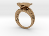 Achtknoten Curve Twin Ring (001) 3d printed Achtknoten Curve Twin Ring (001)