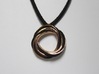 torus mobius necklace 3d printed 