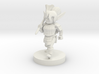 Gnome Female Fighter with Mace 3d printed 