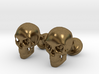 Skull Cufflinks 3d printed 