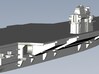 1/1800 scale USS Forrestal CV-59 aircraft carrier 3d printed 