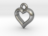 The Hearty Little Heart (precious metal pendant) 3d printed 