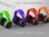 Pocket full headphones -(Main Frame) 3d printed 