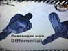 ​Passenger side differential - Servo mount AR60 -V 3d printed 