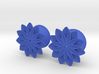 5/8" ear plugs 16mm - Flowers - 11 petals 3d printed 