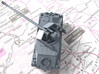 1/87 Rheinmetall-Borsig Waffenträger 12.8cm Tank 3d printed 3d render showing product detail