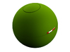 1.75" Dredd Flash Ball for LED 3d printed Add a caption...