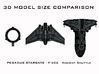 Ancient Shuttle: 1/270 scale 3d printed 