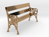 Victorian Railways Bench Seat 1:19 Scale 3d printed 