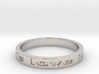 love is all you need Ring 8.25 3d printed 