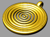 spiral pendant III 3d printed 