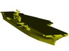 1/1800 scale USS Coral Sea CV-43 aircraft carrier 3d printed 