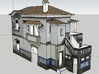 Portuguese Train Station 1:87 Scale - Now in Full  3d printed Render Of the Model On SketchUp