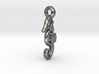 Nellie seahorse necklace charm 3d printed 