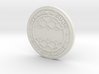 1:16 Customizable Scale Manhole Cover City of Card 3d printed 