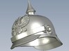 1/64 scale German pickelhaube helmets x 18 3d printed 
