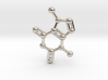 Theobromine (Chocolate) Molecule Necklace / Keycha 3d printed 