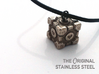 Weighted Companion Cube Pendant 3d printed 