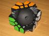 Mosaic Cube Sphere Core 3d printed Assembling Mosaic Cube around the new sphere core